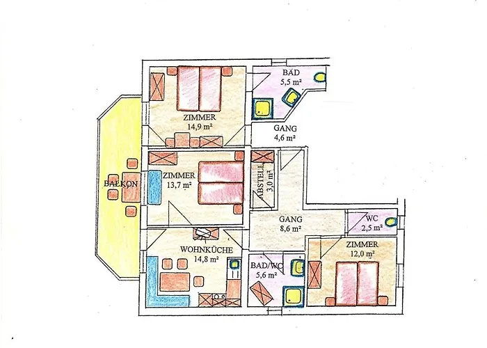 Апартаменты Haus Simone Нойштифт-им-Штубайталь
